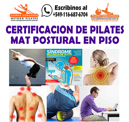 Certificacion de Pilates Mat Postural
